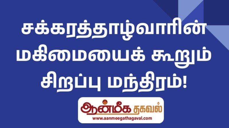 சக்கரத்தாழ்வார் வழிபாடு, சக்கரத்தாழ்வார் போட்டோ, சுதர்சன மந்திரம் pdf, சக்கரத்தாழ்வார் ஜெயந்தி 2022, சக்கரத்தாழ்வார் சுதர்சன மந்திரம், சக்கரத்தாழ்வார் வரலாறு