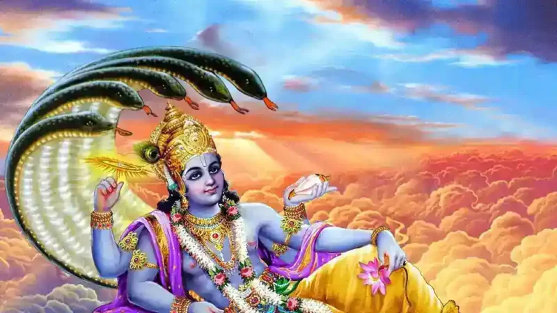 விஷ்ணு பகவானின் காயத்ரி மந்திரம் | Vishnu gayatri mantra lyrics in tamil